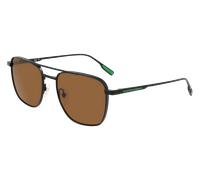 Lacoste Homme L261S 002 Lunettes de soleil Métal Noir Marron Carré Normale Normale