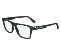 Lacoste Homme L2951 301 Montures optiques Bio-inject Vert Carré Normale Normale
