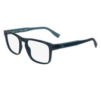 Lacoste Homme L2972 410 Montures optiques Bio-inject Bleu Carré Normale