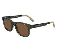 Lacoste Homme L3656S 317 Lunettes de soleil Bio-inject Vert Marron Carré Normale