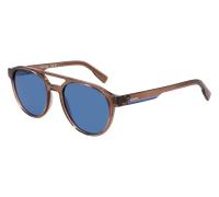 Lacoste Homme L6008S 210 Lunettes de soleil Bio-inject Marron Bleu Ronde Normale Normale