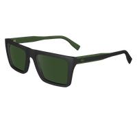 Lacoste Homme L6009S 002 Lunettes de soleil Bio-inject Noir Vert Carré Normale Normale