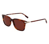 Lacoste Homme L6035S 214 Lunettes de soleil Acétate Havane Ronde Normale Normale
