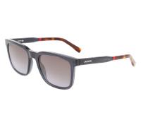 Lacoste Homme L954S 400 Lunettes de soleil Bio-inject Bleu Gris Carré Normale Photochromatique