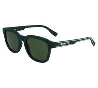 Lacoste Homme L966S 301 Lunettes de soleil Plastique Vert opaque Vert Carré