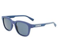 Lacoste Homme L966S 401 Lunettes de soleil Plastique Bleu opaque Bleu Carré