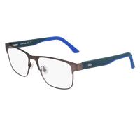 Lacoste Homme L2291 038 Montures optiques Métal Gris Carré Normale