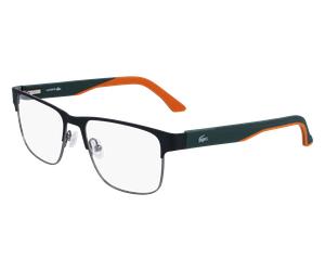 Lacoste Homme Lacoste L2291 318 Montures optiques Métal Vert Carré Normale Normale