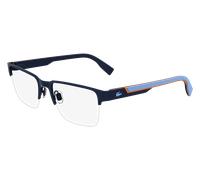 Lacoste Homme Lacoste L2305 410 Montures optiques Métal Bleu Carré Normale
