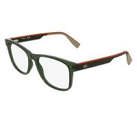 Lacoste Homme Lacoste L4004 275 Montures optiques Bio-injecté Vert Carré Normale