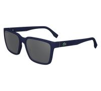 Lacoste Homme Lacoste L6011S 424 Lunettes de soleil Bio-inject Bleu Gris Carré Normale Normale
