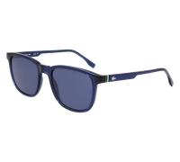 Lacoste - Lunettes de soleil L6029S Bio-inject Bleu Carré Taille 53 mm Homme