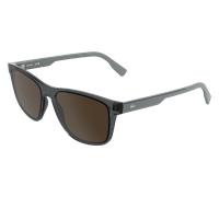 Lacoste Homme Lacoste L6078S 035 Lunettes de soleil Bio-inject Gris Marron Carré Normale