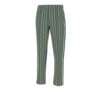 Pantalon long Lacoste Paris Monogramme vert blanc - XS