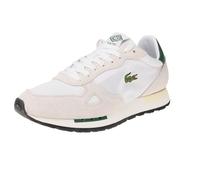 Lacoste Homme Partner 70s Baskets, Blanc/Vert, 44 EU