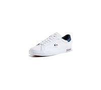 Lacoste Homme POWERCOURT TRI22 1 SMA Baskets, WHT/NVY/Red, 40 EU