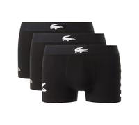 Lacoste, Homme, Sous-vêtements, Noir, Taille: L Tripack Boxer Coton Stretch
