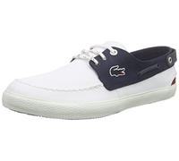 Lacoste Homme Sumac 216 2 Baskets Basses, Blanc WHT NVY 042, 46 EU