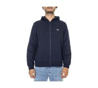 Lacoste, Homme, Sweatshirts et sweats à capuche, Bleu, Taille: M SweaT-shirt zippé