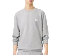 LACOSTE Sweat-shirt gris / blanc, Taille L