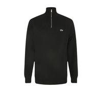Lacoste, Homme, Sweatshirts et sweats à capuche, Noir, Taille: 2XL Pull Zippé en Jersey de Coton Noir