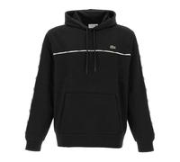 Lacoste, Homme, Sweatshirts et sweats à capuche, Noir, Taille: XL Classic Fit Logo Stripe SweaT-shirt