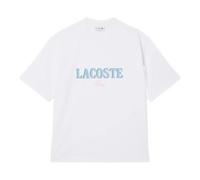 Lacoste, Homme, Tops, Blanc, Taille: L 001C Tee