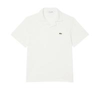 Lacoste, Homme, Tops, Blanc, Taille: XL Polo en Lin et Coton Coupe Classique
