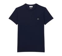 Lacoste T-shirt Pima manches courtes Regular Fit Homme Bleu foncé XXL