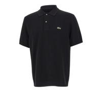 Lacoste, Homme, Tops, Noir, Taille: M Polo Tricot Coupe Classique
