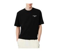 Lacoste, Homme, Tops, Noir, Taille: S T-shirt de Tennis Coupe Large