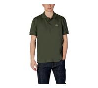 Lacoste, Homme, Tops, Vert, Taille: M Polo Vert avec Fermeture à Boutons