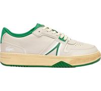 Lacoste - Hommes/Femmes Baskets unies "L001", cuir GT1532 (41,5 UE) (Blanc naturel/Vert)