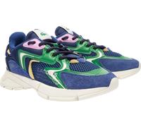 Lacoste - Hommes/Femmes Chaussures unie "L003 Neo", daim GT2642 (42,5 EU) (Bleu/Vert)