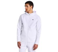 Lacoste Interlock Homme - Vestes Zippees, Blanc - Taille M - Poly Fleece White M