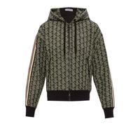 Lacoste - Jacquard Monogram Sweat à capuche - Femme - Sweatshirts et sweats à capuche - Multicolore - Taille: 38 FR