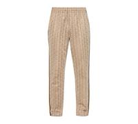 Lacoste - Pantalon de survêtement Monogram Jacquard - Homme - Pantalons - Beige - Taille: S