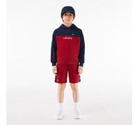 Lacoste Kids' Logo Chino Shorts Ora/Bleu Marine 4 ans Male