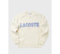 Lacoste KNIT LOGO SWEATER women Pullovers beige taille: S