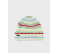 Lacoste KNITTED BEANIE men Beanies green taille: ONE SIZE