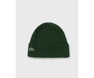 Lacoste KNITTED CAP men Beanies green taille: ONE SIZE