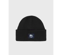 Lacoste KNITTED CAPS men Beanies black taille: ONE SIZE