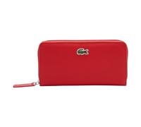 Lacoste L.12.12 Concept, Portefeuille Femme,Rouge (High Risk Red) , 2.5x10.5x20 cm (W x H x L)
