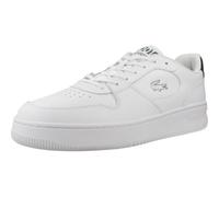 Lacoste L001 Ensemble de chaussures en cuir pour homme, Blanc/vert foncé, 40 EU