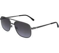 Lacoste L231S RUTHENIUM/GREY SHADED 57/18/140 Lunettes de soleil pour hommes