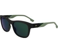 LACOSTE L6043S 002 MATTE BLACK/GREEN MIRROR 56/18/145 MALE Lunettes de soleil