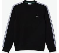 Lacoste Lacoste Logo Stripe Sweatshirt Noir 031 XS Male