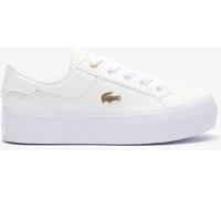 Chaussures Lacoste Ziane Platform Logo blanc pur femme - 37