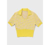 Lacoste LAMA KNIT women Tops & Tanks yellow taille: M