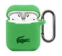 Lacoste LCA2SN Coque en Silicone pour Airpods Vert
